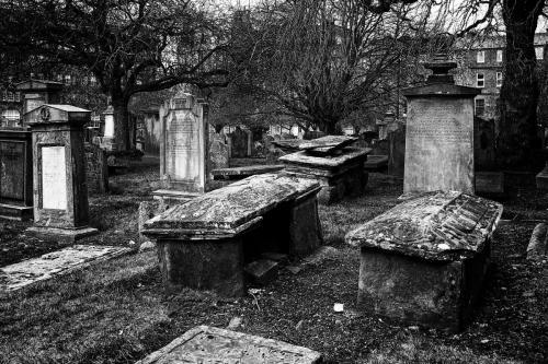 The Howff Burial Ground - Dundee, Scotland.  Photo by Jimmy Peggie